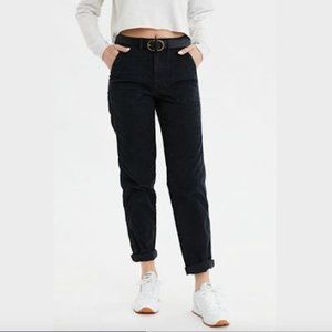 AMERICAN EAGLE High Rise Corduroy Utility Pant